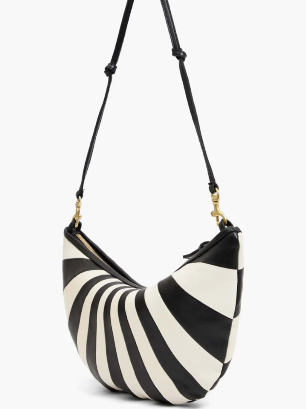 Clare V. Lune Shoulder Bag black and white - Picture 3 of 4